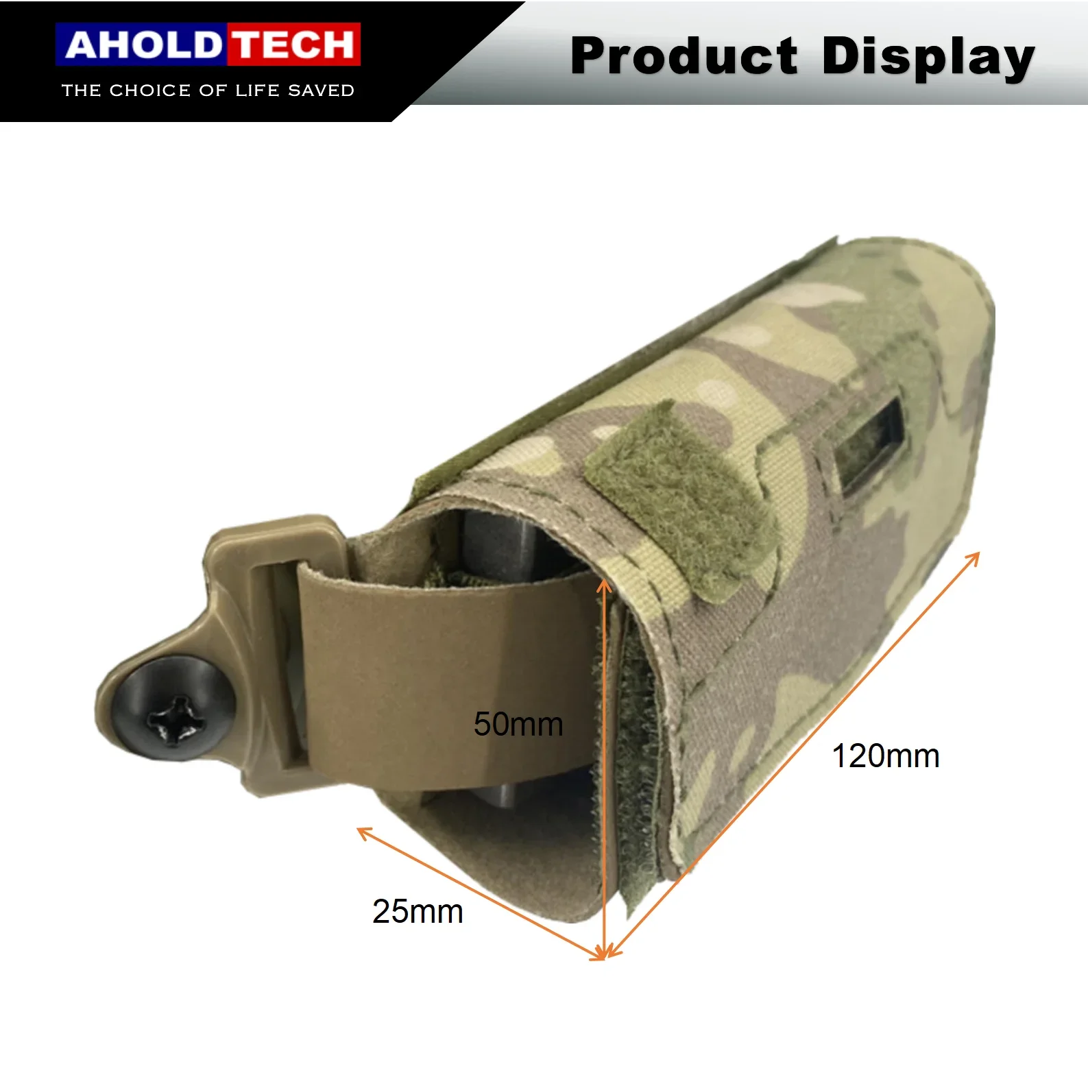 Bolsa de peso de contrapeso Aholdtech, bolsa de contrapeso de batería NVG con cinco bloques de contador para casco FAST MICH - imagen 3