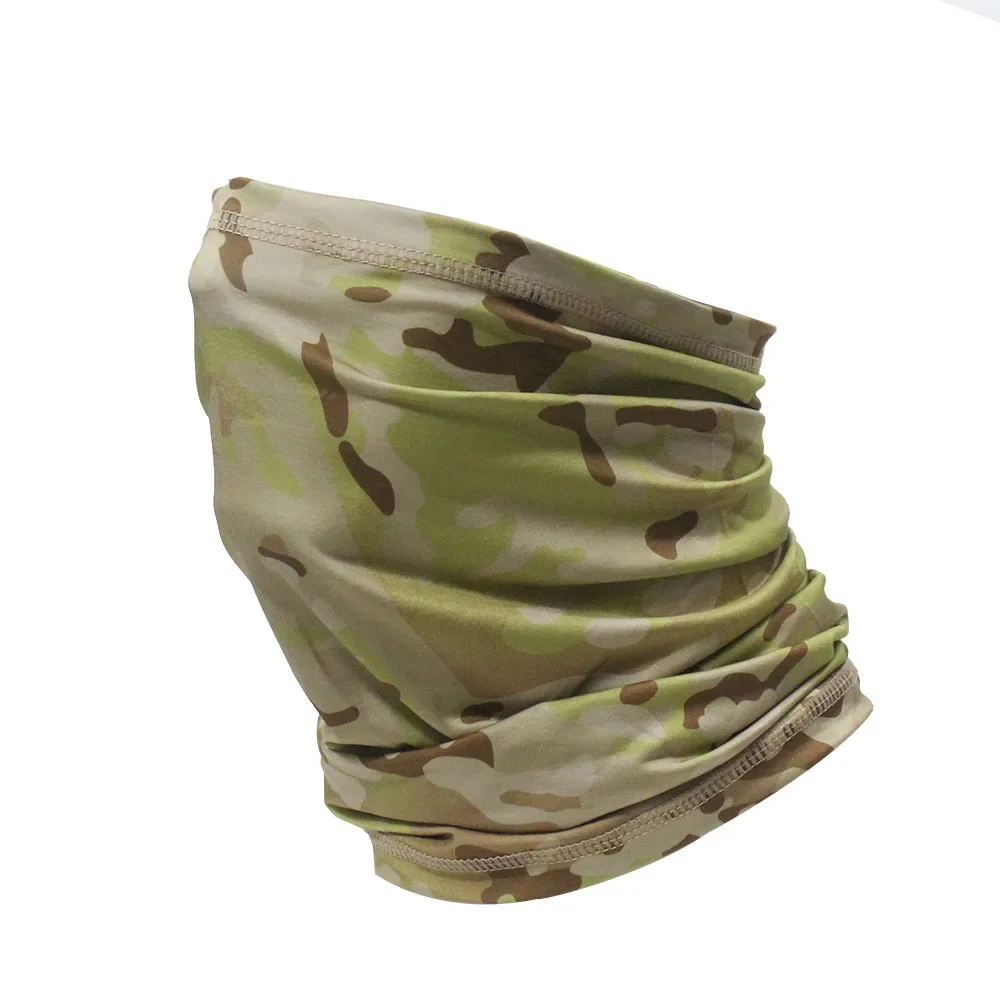 Bufanda de camuflaje deportiva táctica para exteriores, protector solar de camuflaje de jungla, variedad de ciclismo, Bandana mágica de secado rápido para EDC al aire libre - imagen 5