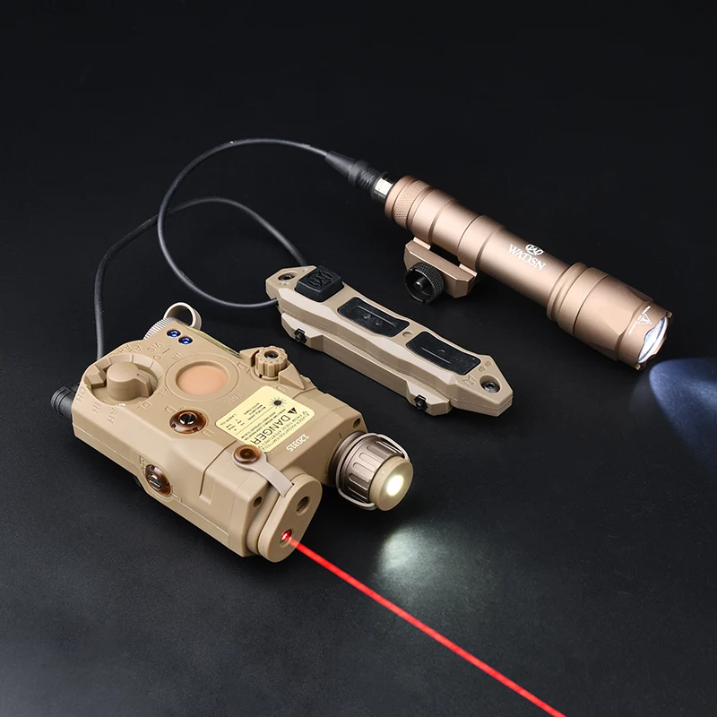 WADSN-linterna de Vista láser táctica, PEQ-15, interruptor de presión de doble función, arma Airsoft, accesorios de explorador - imagen 3