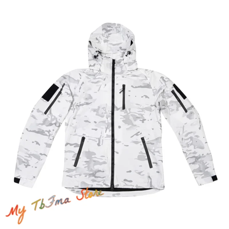 MCAP Chaqueta blanca transpirable de camuflaje de nieve/traje de rana, Top táctico, camisa fina de primavera y otoño/pantalones de entrenamiento táctico G3 - imagen 4