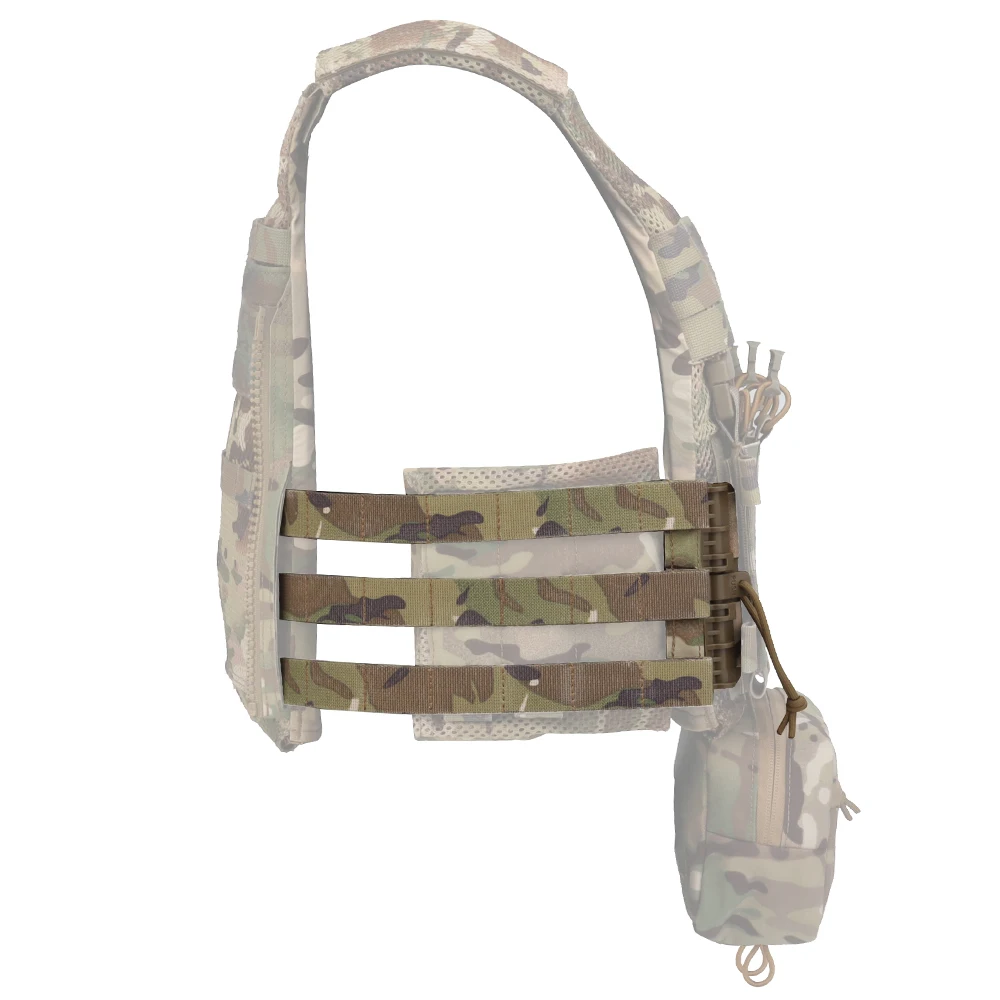 Hebilla táctica Molle de liberación rápida LV119 AVS JPC SPC, chaleco portador de placa Airsoft para caza, faja, cinturón Molle, 2 uds. - imagen 3