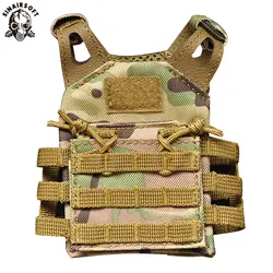 SINAIRSOFT Chaleco táctico MOLLE mini ajustable para caza