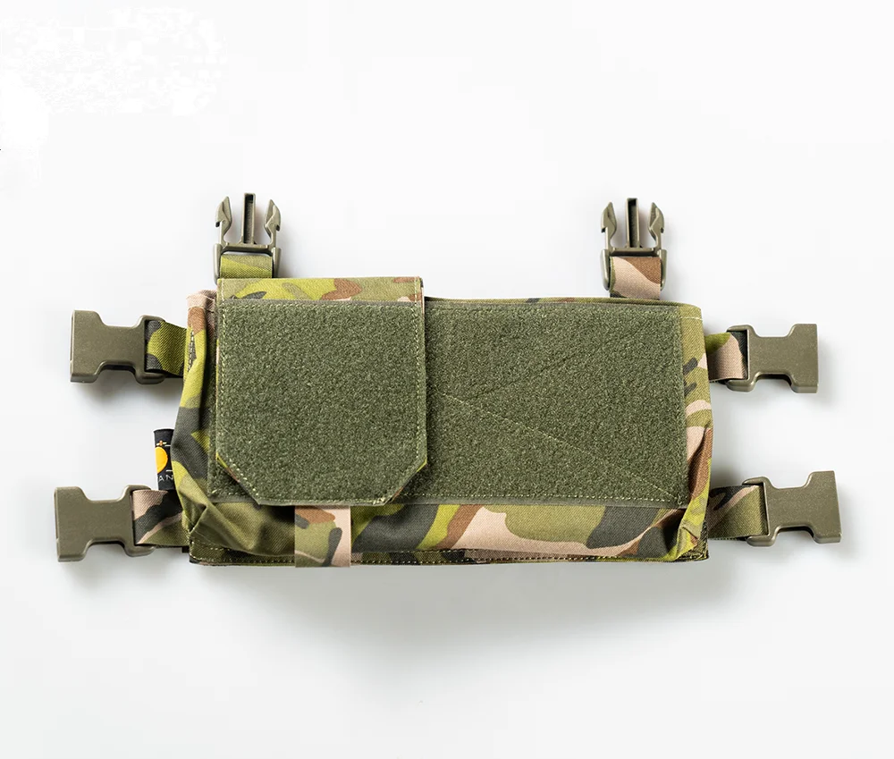 TAG SS MK4-Bolso grande de cinco hojas, Camuflaje táctico para el pecho, Jj, bolsa para el vientre - imagen 3