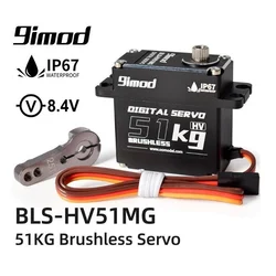 9imod Servo digital sumergible 51kg para RC todoterreno