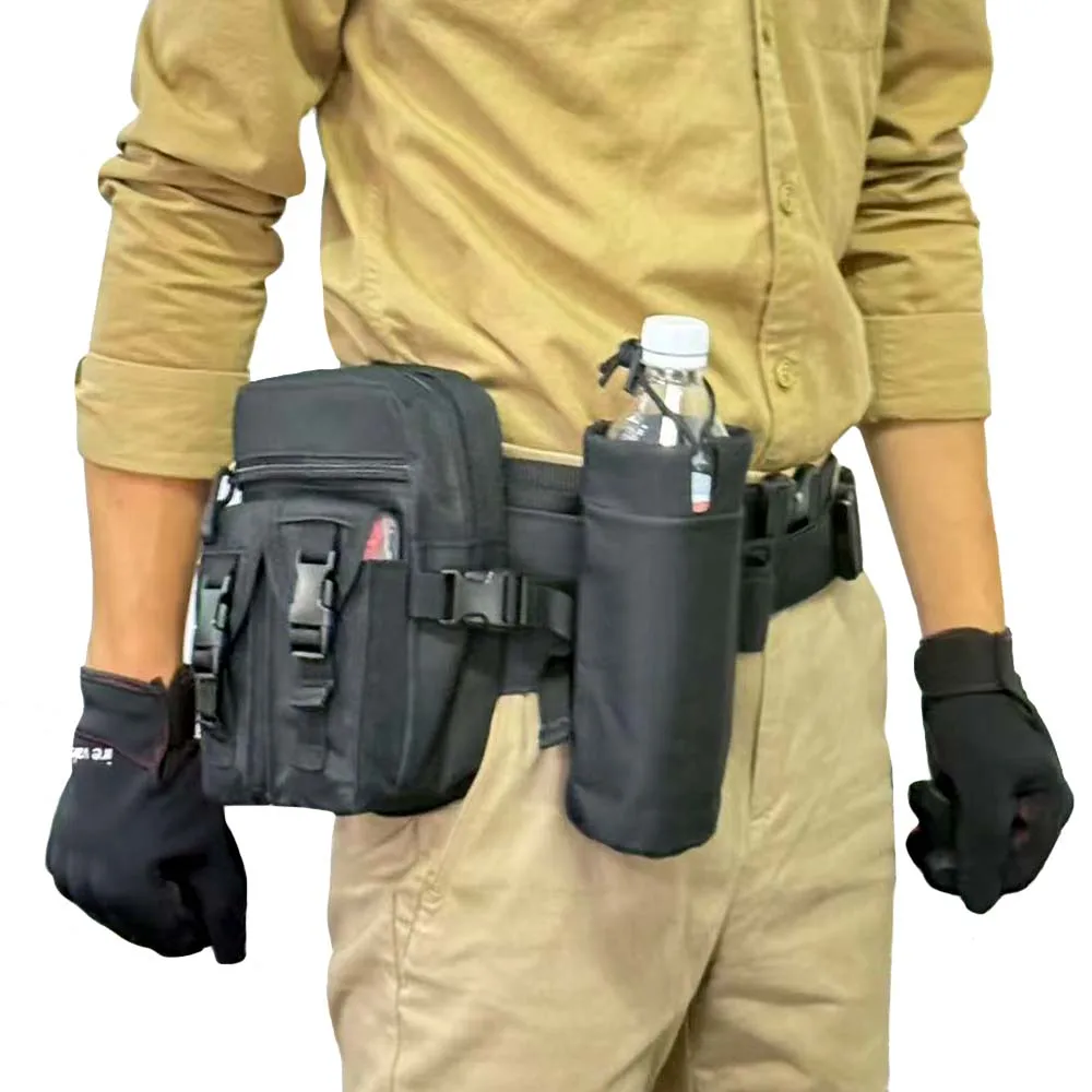 Riñonera deportiva, riñonera impermeable para botella de agua al aire libre, riñonera para exteriores - imagen 3