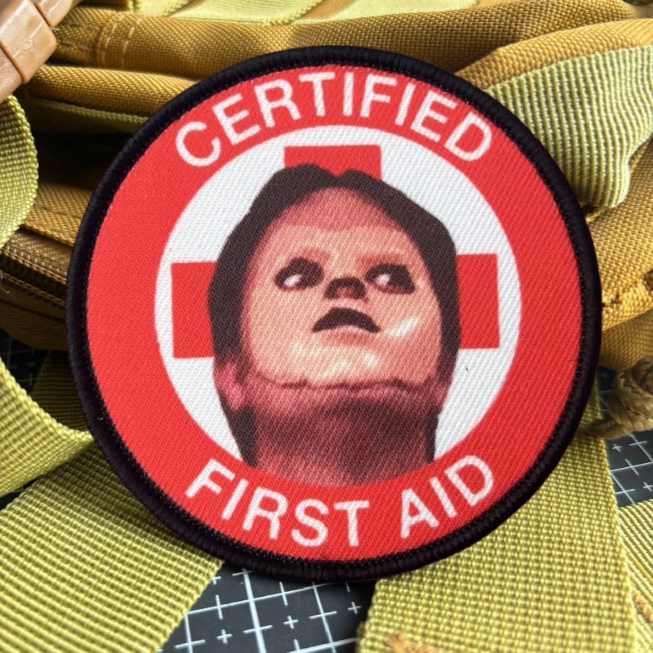 Parches impresos con insignia de moral de primeros auxilios de emergencia para ropa, apliques personalizados militares tácticos, pegatinas para mochila con gancho y bucle - imagen 5