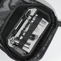 Separador modular táctico EDC con sistema gancho y lazo