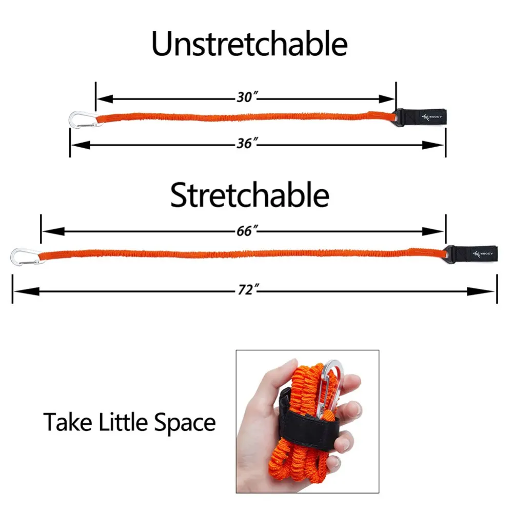 Correa de remo para Kayak, resistente al desgaste, canoa para Kayak, paleta de Kayak estirable, correa para tienda de campaña, soporte de paleta ajustable, cordón de herramienta - imagen 4