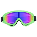 Green Ski Goggle