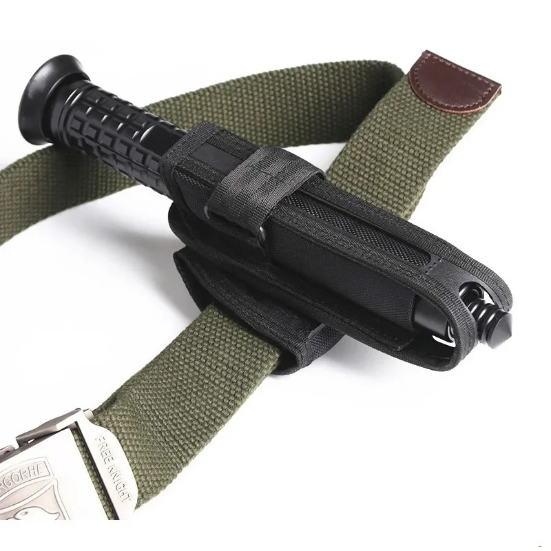 Soporte para bastón extensible giratorio de nailon de 360 grados, funda Universal para bastón telescópico de 21' a 26', funda para bastón - imagen 2