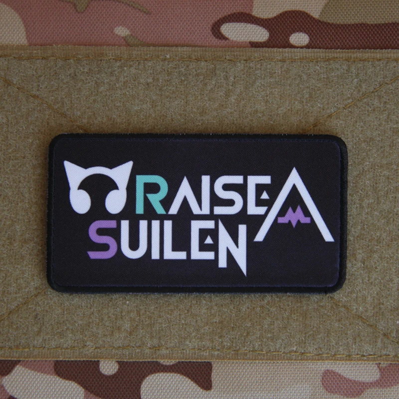 RAISE A SUILEN BanG Dream Girls' Orchestra parches estampados bidimensionales insignia táctica de Anime chaleco mochila decoración DIY - imagen 5