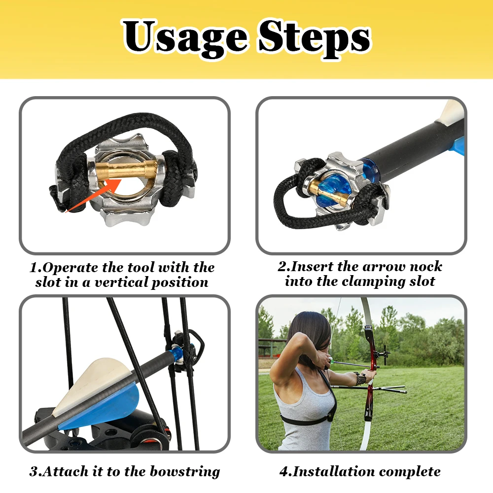 Base de bola de acero para tiro con arco magnético, aleación de aluminio, flecha de tiro con arco de doble uso, accesorios de caza - imagen 3