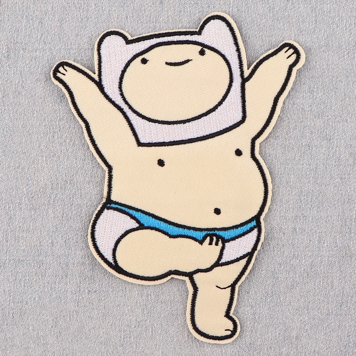 Parche de dinosaurio bonito, parches bordados a rayas para ropa, pegatinas, insignias, parches de hierro de dibujos animados para ropa, apliques DIY - imagen 4