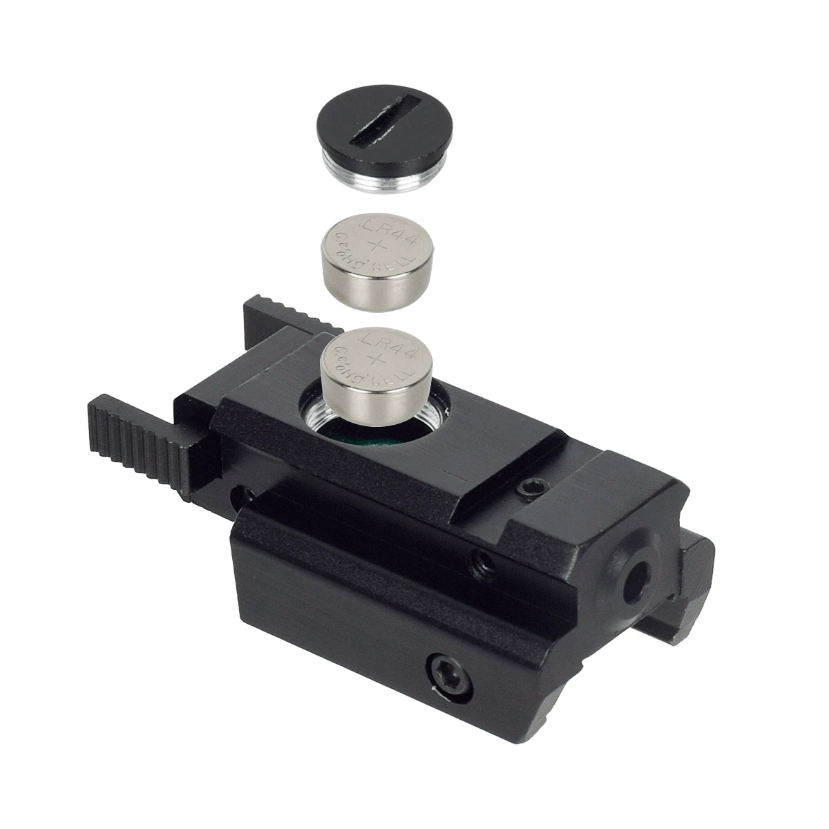 Mini puntero láser táctico de Metal potente, punto verde y rojo, mira para pistola Airsoft, 11mm, 20mm, riel Picatinny para Glock 17, 19, 22 - imagen 5