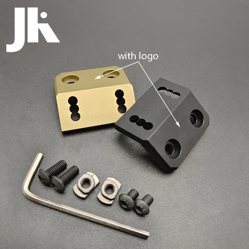 Base de linterna táctica M300 M600, soporte de montaje lateral MLOK, Base de Metal CNC, soporte de luz de explorador Wepaons, accesorios de caza - imagen 2