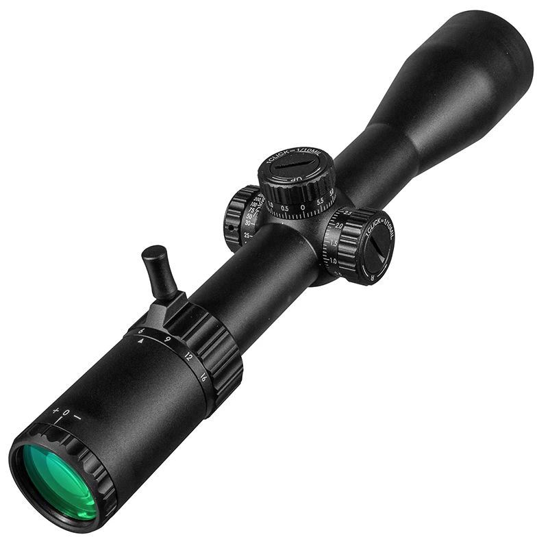 FIRE WOLF 4-16x44 SF alcance para Rifle de caza 30mm 1/10Mil ajuste de torreta con sistema de bloqueo de alta definición con ocular gran angular - imagen 4