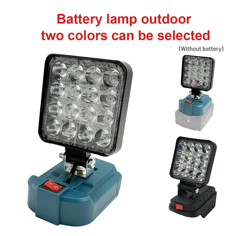 Makita linterna LED de trabajo inalámbrica para exterior y acampada