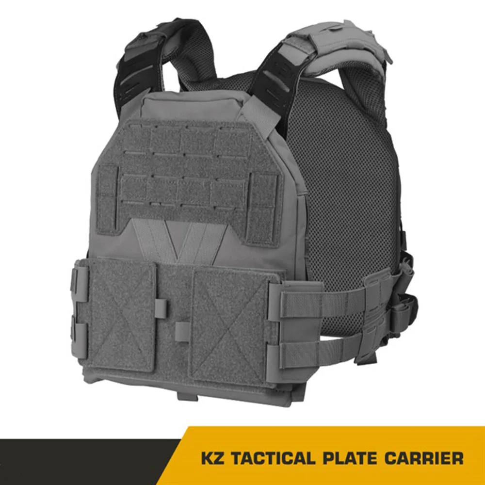 KZ-Chaleco táctico de caza con hebilla G, portador de placa de sellado de cintura de liberación rápida, modo Dual conmutable - imagen 3