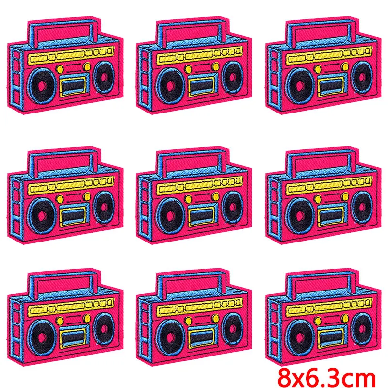 Parches bordados de Van Gogh para planchar en la ropa, parches de Jesús para ropa, parches termoadhesivos, 10 Uds./lote - imagen 4