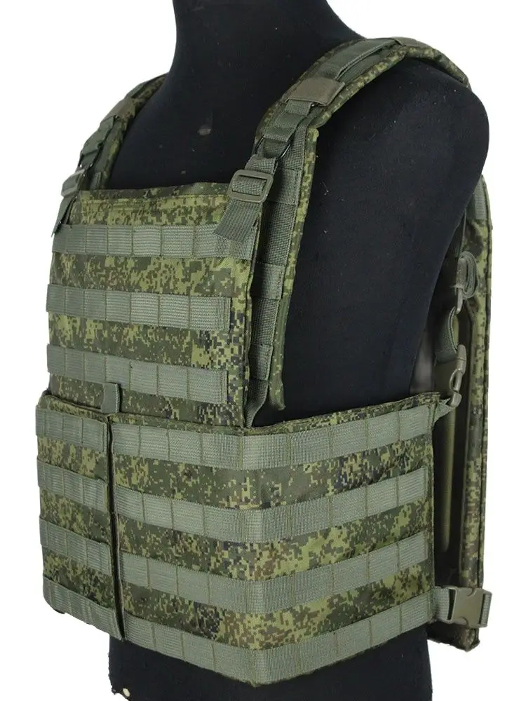 SMTP-chaleco táctico para hombre, E22-1027 6B46 ruso, paracaidista ruso, pequeño, Verde - imagen 5