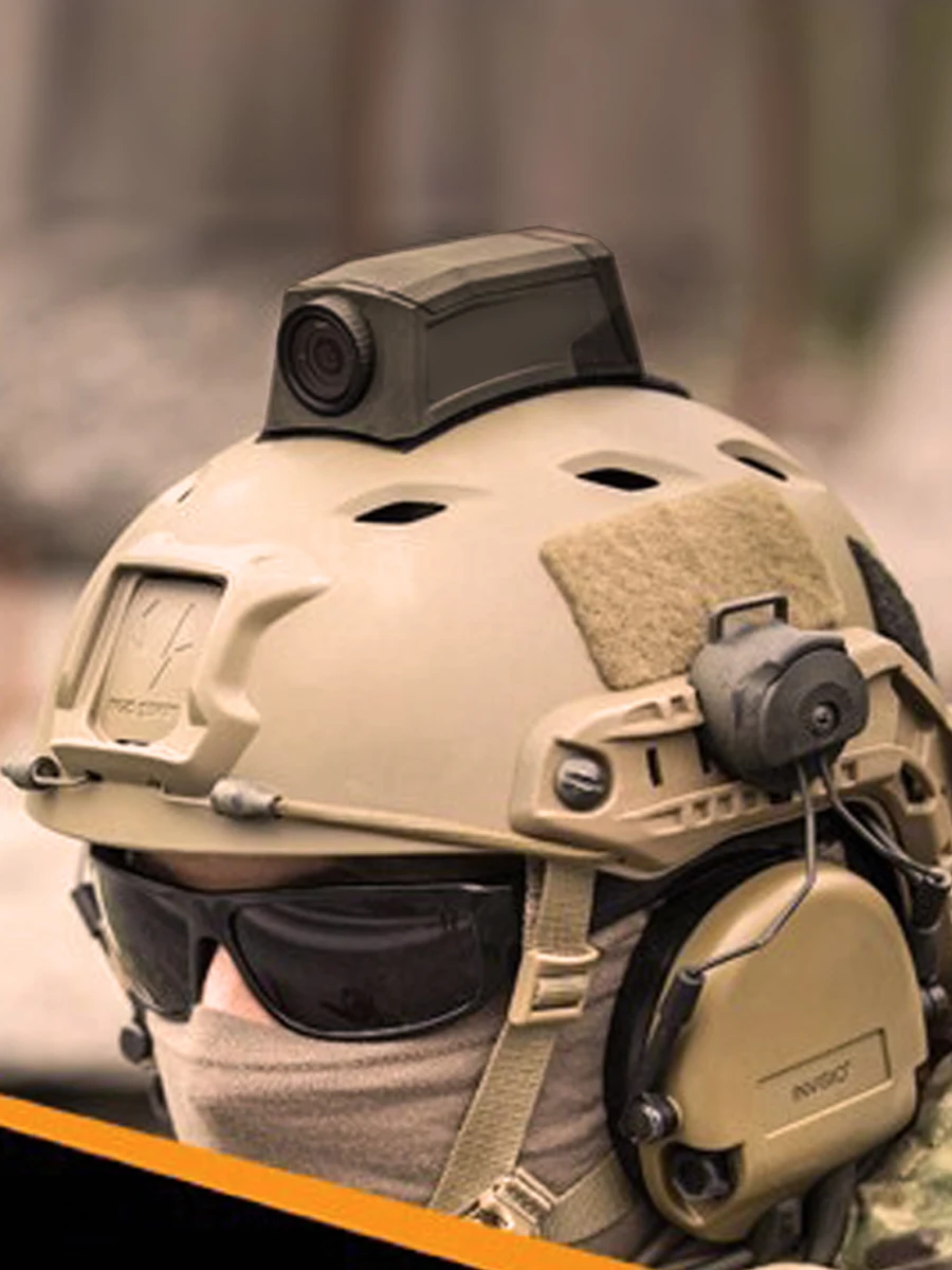 Sello de fuerzas especiales, modelo de cámara táctica, accesorios para casco, accesorios de película de campo de vida Real, accesorios adhesivos para casco rápido - imagen 2