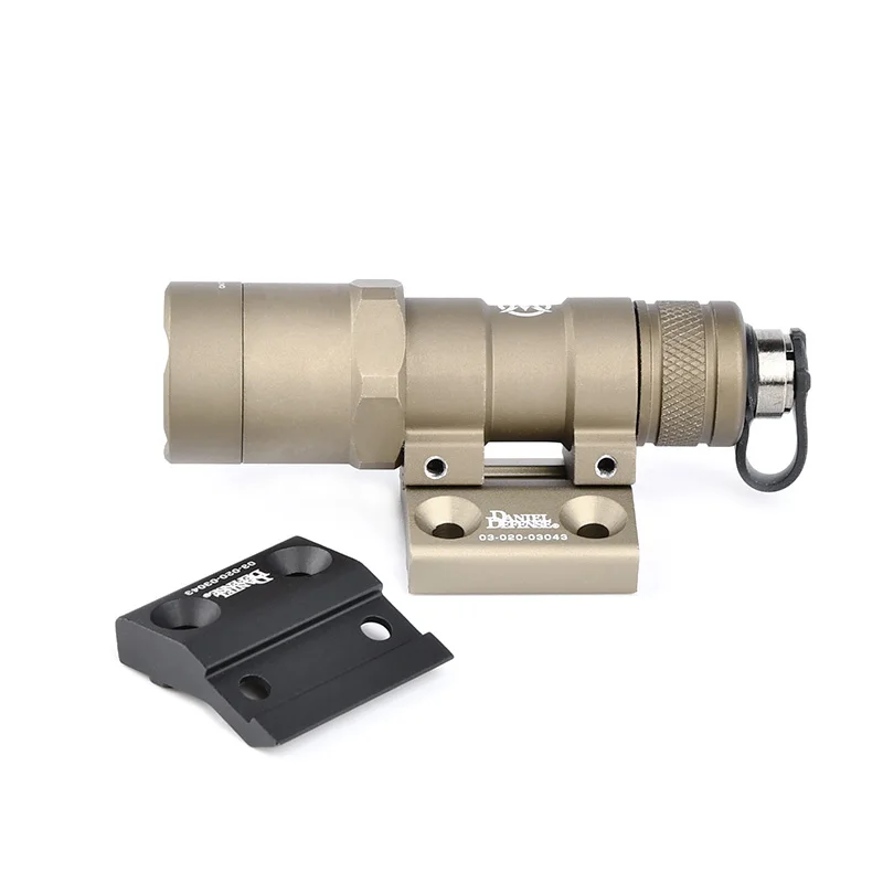 Instalación táctica Surefir DD CNC Keymod M-LOK carril, adecuado para accesorios de pistola de aire base de instalación de linterna M600 M300 - imagen 2