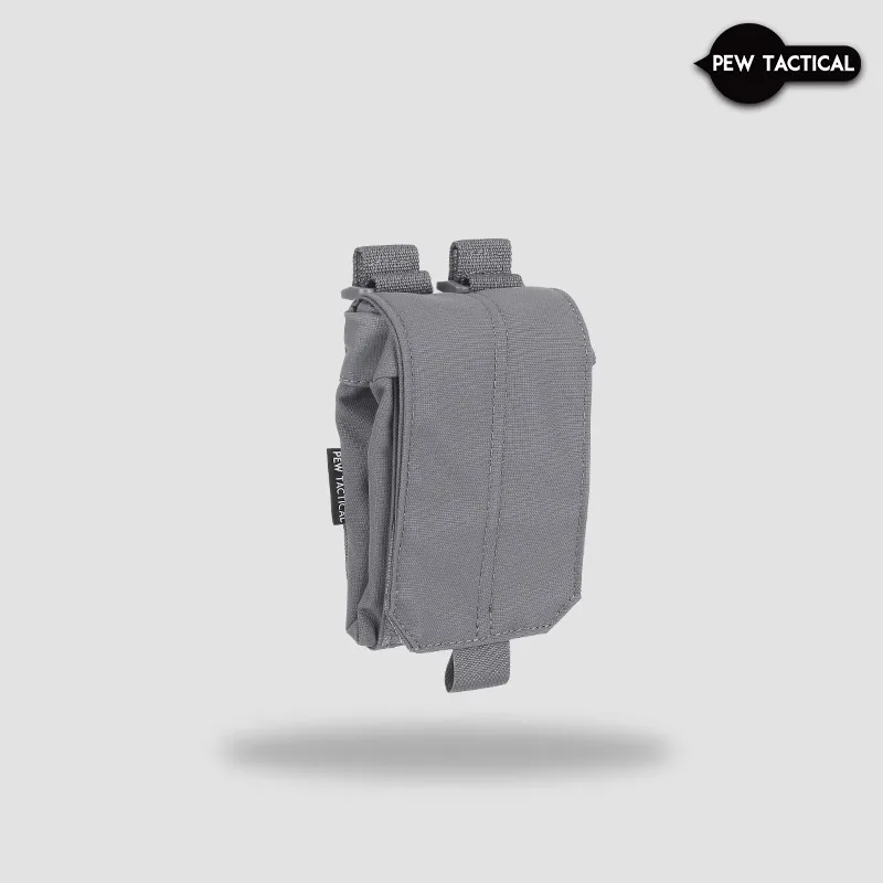 Bolsa de reciclaje plegable táctica Pew, bolsa de basura MOLLE, Mini equipo Airsoft - imagen 2