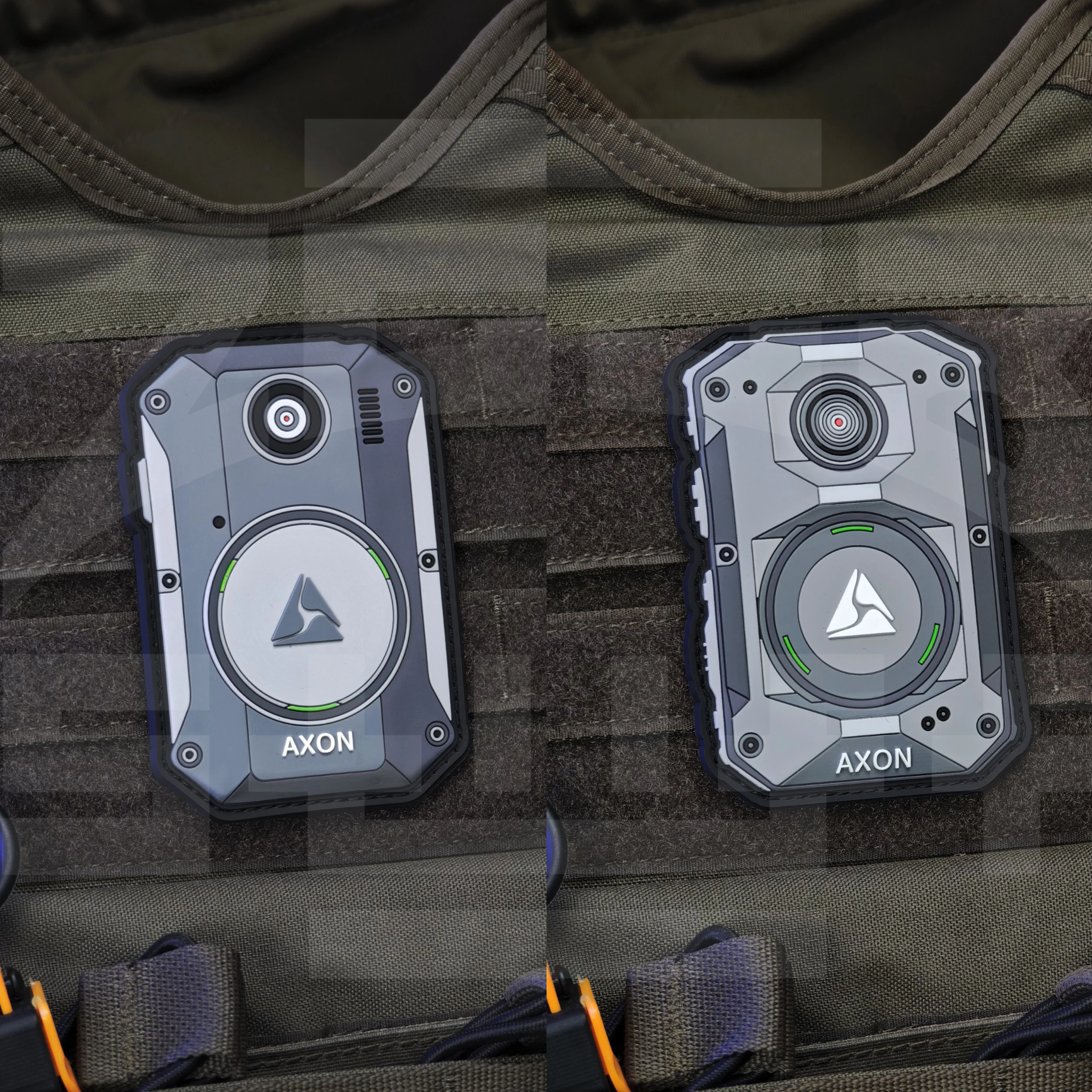 Grabadora PVC parche jugador insignia táctica para ropa chaqueta bolsa chaleco decoración