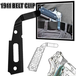 Clip cinturón táctico 1911 bajo perfil porte oculto derecha