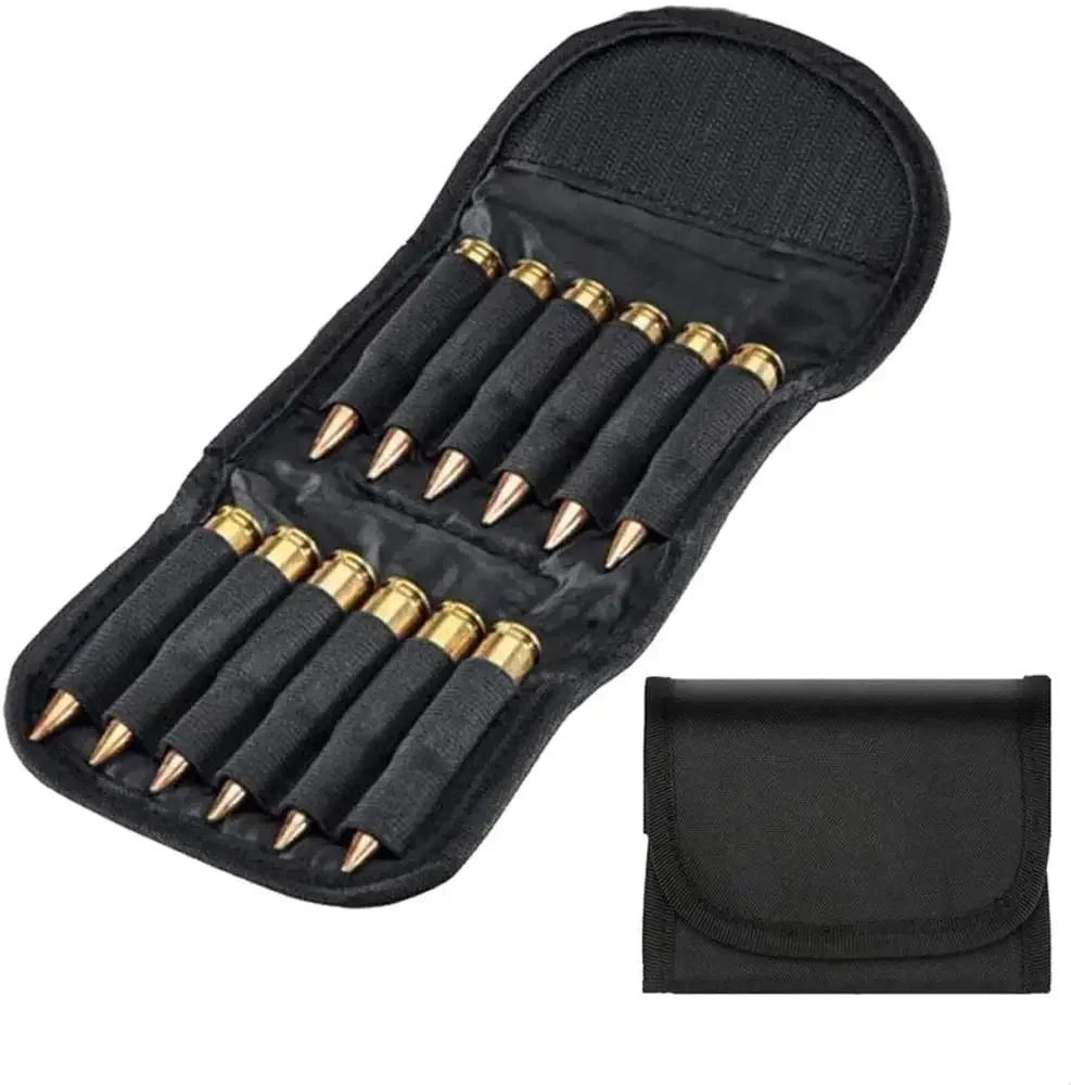 Estuche táctico MOLLE plegable para cartuchos de escopeta caza - imagen 5