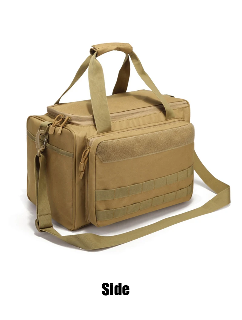 Bolso de hombro con sistema Molle de caza, bolso de alcance de pistola, accesorios multifuncionales para caza al aire libre, kit de pistola - imagen 3