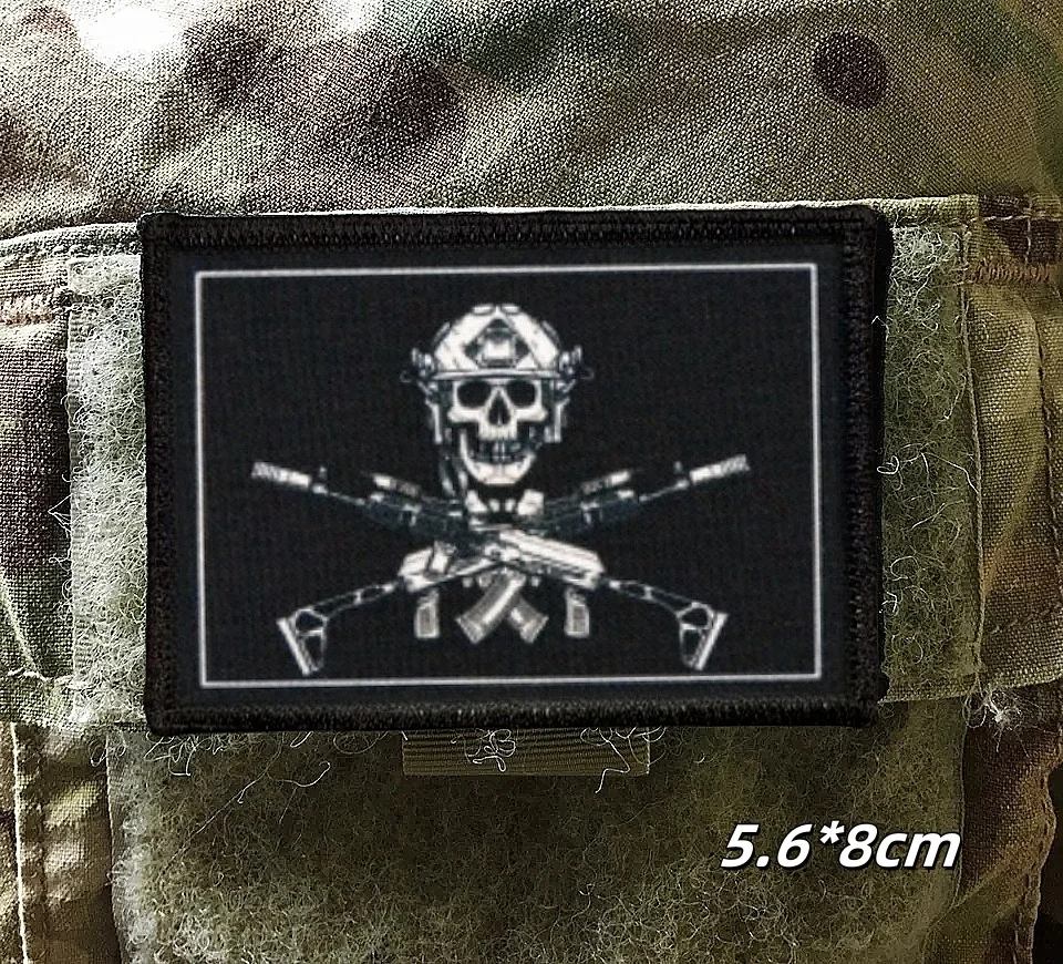Parche táctico ruso "Servicio Médico", esqueleto, soldado, moral, militar, " sosialдиц répones, seoж [[ rek", insignia de moral, pegatinas para mochila - imagen 5