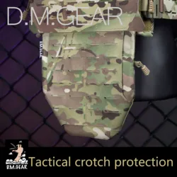 DMGear Chaleco Táctico Plisado Airsoft Protección Ingle Molle