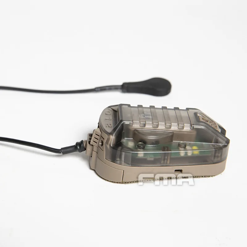 PIM HEL-STAR6 Luz de identificación para casco, Sensor de vibración, luz de supervivencia, TB1434 - imagen 4