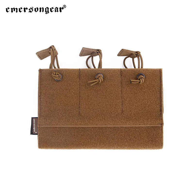 Emersongear Panel Triple M4 Mag bolsa para LVMBAV PC gancho táctico bucle caza chaleco Mag bolsa accesorios EM9058 - imagen 3