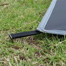 Colchoneta impermeable camping ripstop con bolsillo para playa