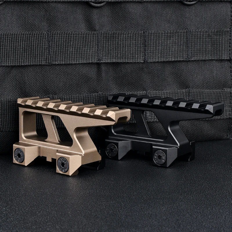 Soporte táctico Hydra de aluminio, Base de mira de punto rojo compatible con montaje en riel Picatinny de 20mm, soporte fijo PEQ15, accesorio de caza al aire libre - imagen 2