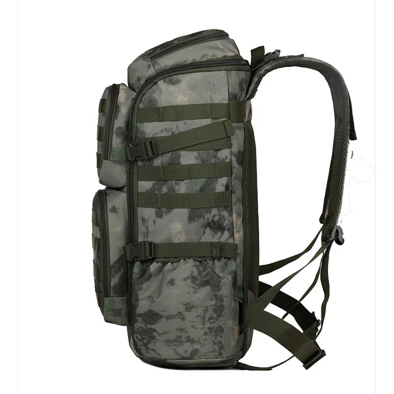 Mochila de camuflaje para deportes al aire libre, bolso de senderismo para montañismo, doble hombro, 3P, táctico, novedad de 2023 - imagen 2