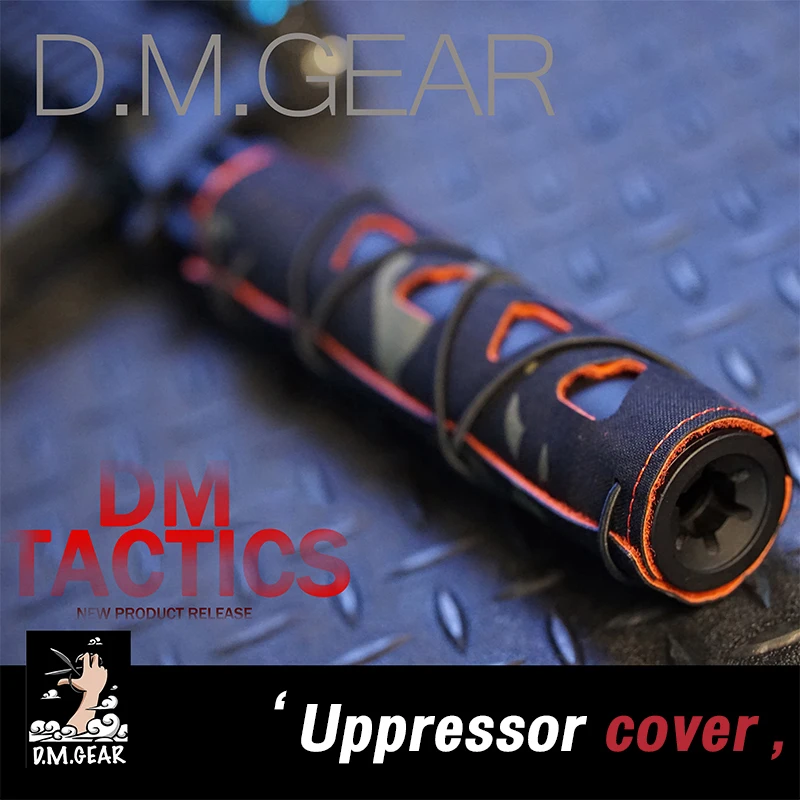 DMgear Airsoft supresor silenciador cubierta de calor escudo manga silenciador camuflaje táctico - imagen 3