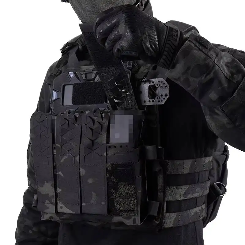 Equipo Táctico MK5 de 3 Piezas, Arnés de Pecho con Cierre de Velcro, Accesorios de Caza al Aire Libre, Equipo de Entrenamiento de Airsoft - imagen 2