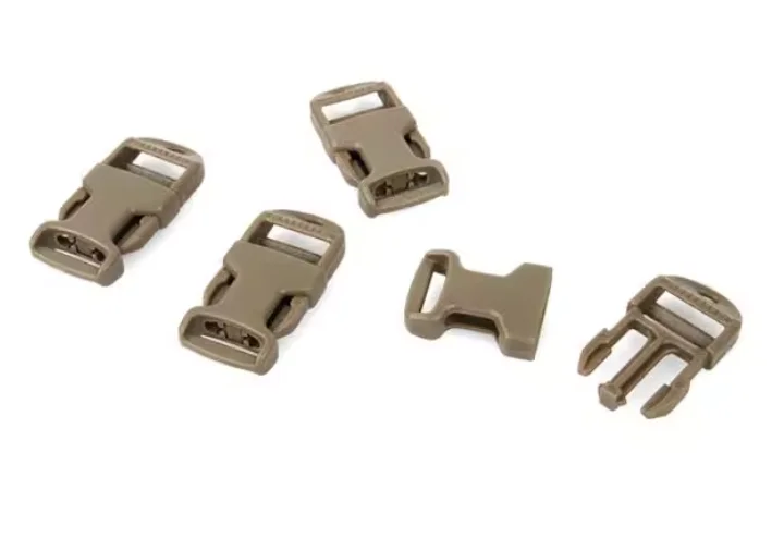 Hebilla de conexión rápida para mochila, chaleco para deportes al aire libre, hebilla de ajuste de correas de 3/4 pulgadas, 4 Uds. - imagen 4