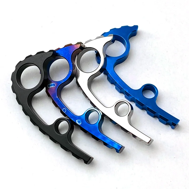 Cuchillo de titanio dorado hecho a medida, espaciador trasero para cuchillos Spyderco Para3 C223, artesanías de bricolaje, piezas de accesorios - imagen 5