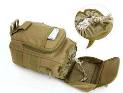 Bolso táctico bandolera camuflaje para EDC, viaje y herramientas