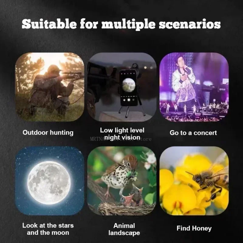 Binoculares visión nocturna larga distancia para caza y observación - imagen 5