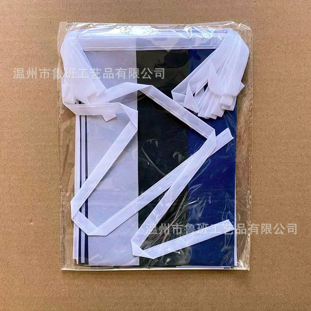 SKY FLAG Estonia banderines banderas 14x21 cm 20 unids/lote banderas de cuerda de Estonia banderín Banner Festival fiesta vacaciones para decoración - imagen 3