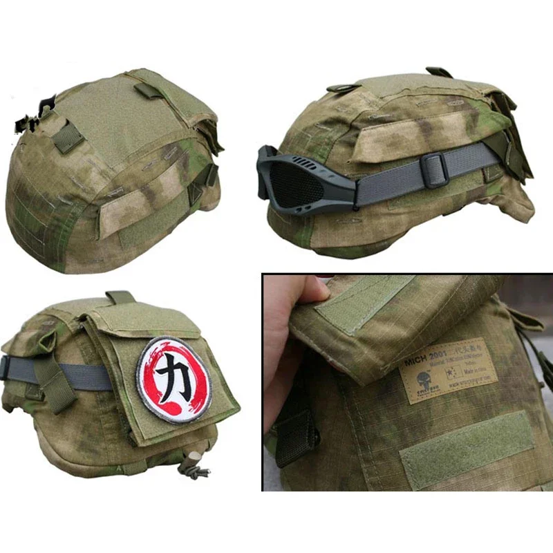 Emersongear-funda táctica para casco Gen.2 MICH, ropa protectora para MICH 2001 2002, Paintball, caza, senderismo, camuflaje al aire libre - imagen 2