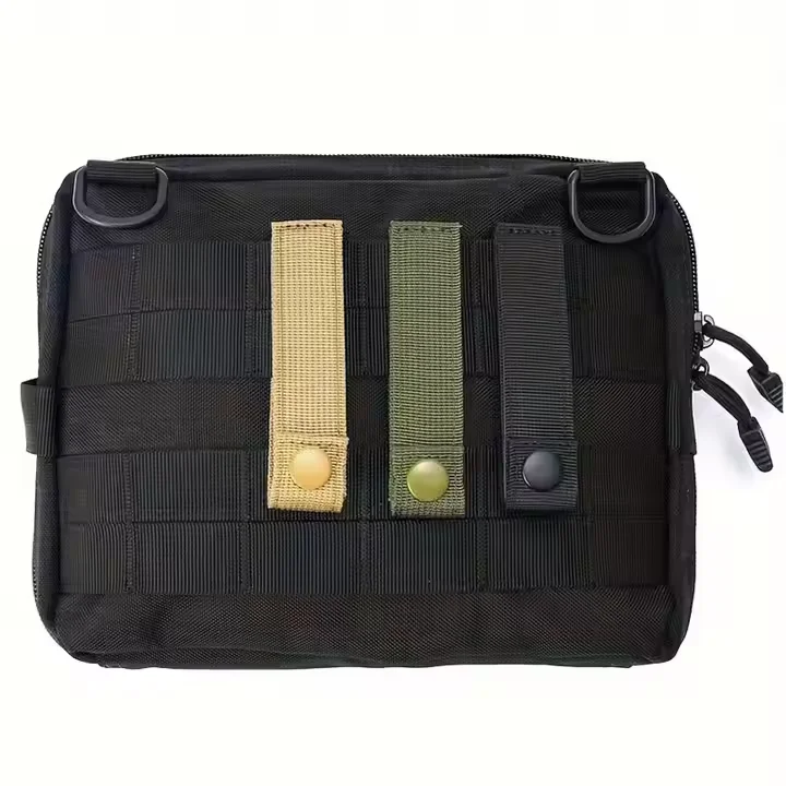 Adaptador de correas de nailon con correas a presión MOLLE de 4 y 6 pulgadas para conectores de Panel de mochila, sistema de fijación táctico de liberación rápida - imagen 2