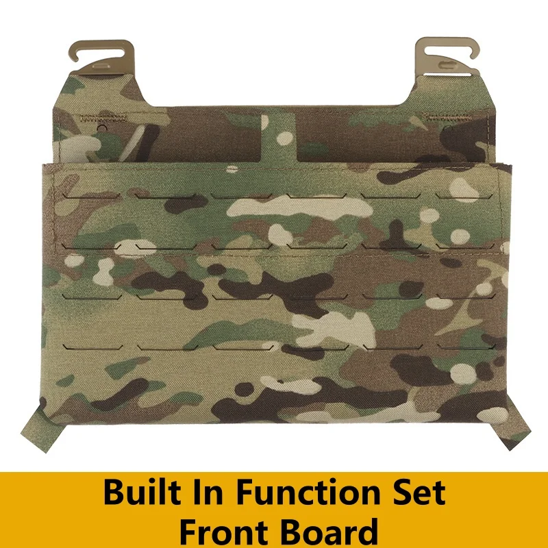 Accesorios para equipos al aire libre, bolsa Triple con gancho en G, paquete colgante con solapa frontal y inserto elástico, funda MOLLE, 5,56 - imagen 2