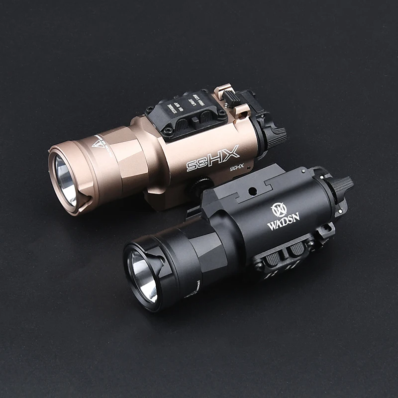 WADSN Tactic Airsoft Surefie XH35 X300 800lm linterna LED estroboscópica de potencia Ultra alta 20mm Rail arma Luz de caza - imagen 2