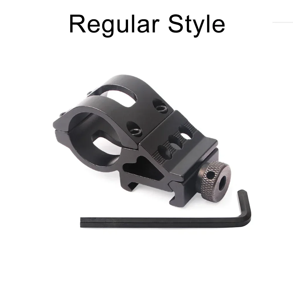 Monturas de alcance de 25mm, soportes de linterna para riel Picatinny/Weaver estándar de 20mm - imagen 5